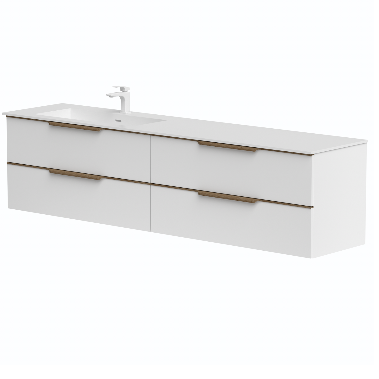 KAMĖ AMBER Waschtischunterschrank mit CORIAN – Variante 2