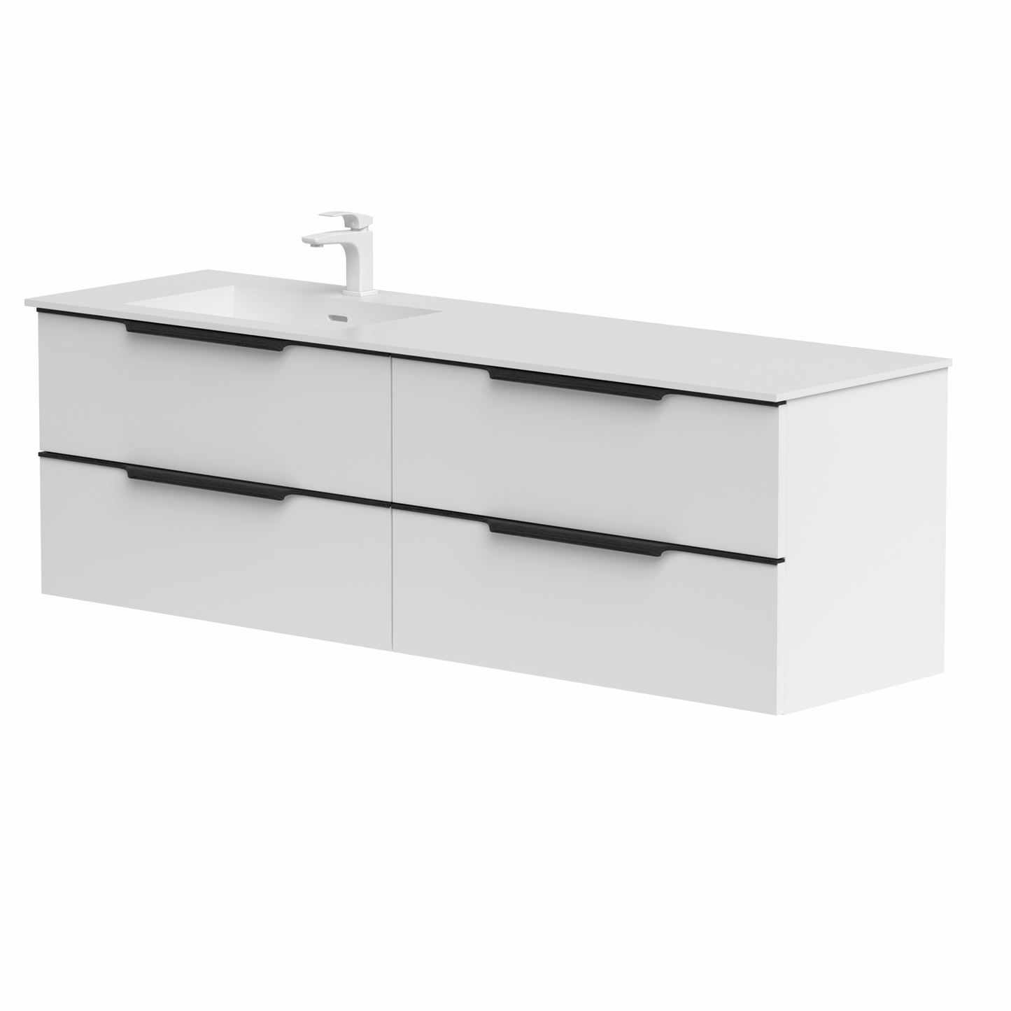 KAMĖ AMBER Waschtischunterschrank mit CORIAN – Variante 4