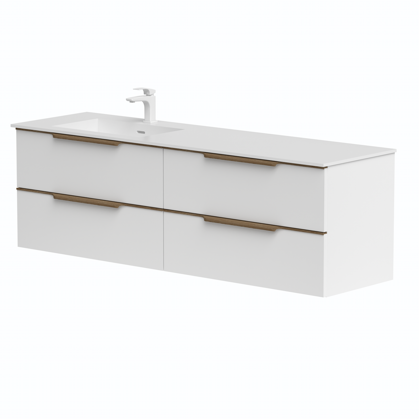 KAMĖ AMBER Waschtischunterschrank mit CORIAN – Variante 5