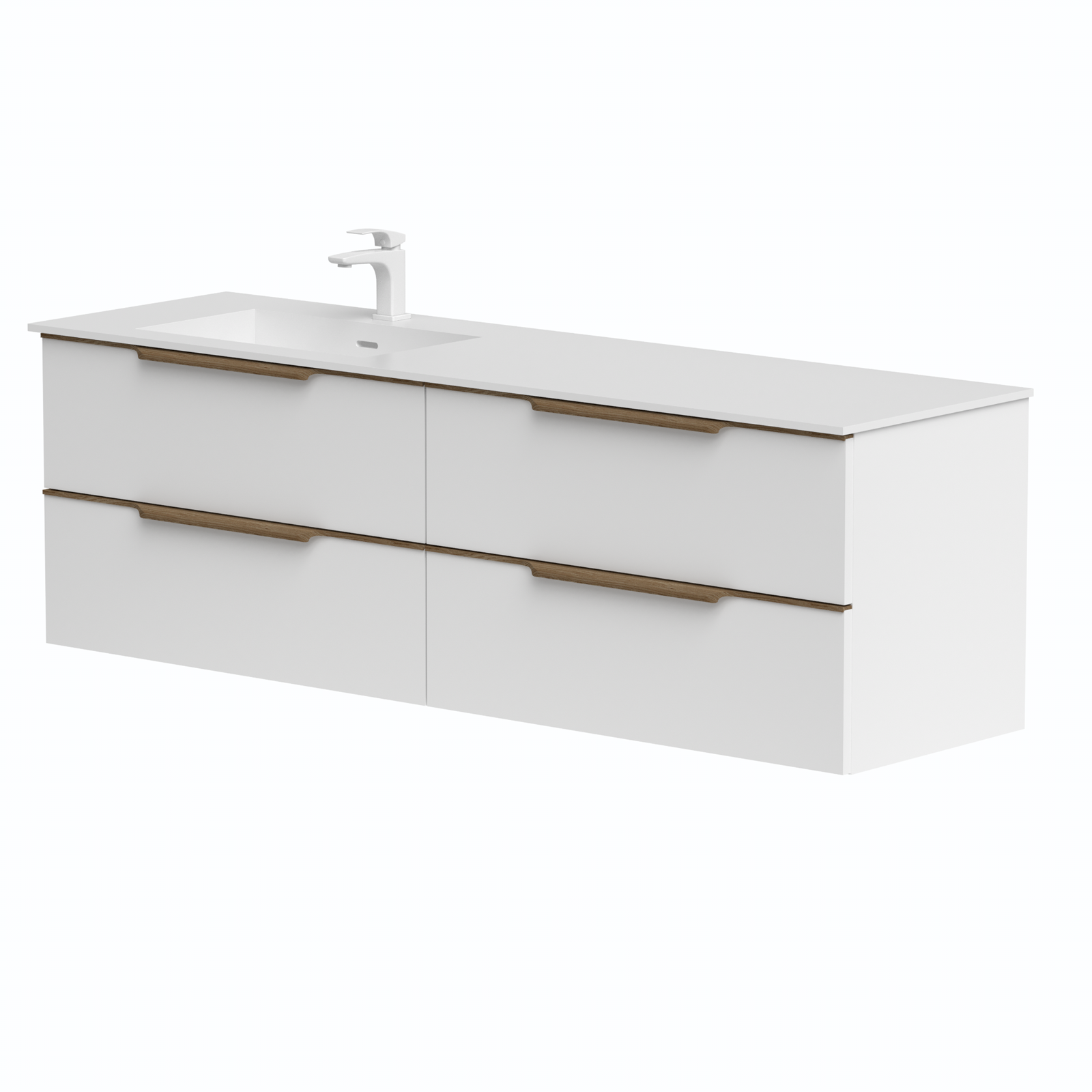 KAMĖ AMBER Waschtischunterschrank mit CORIAN – Variante 5