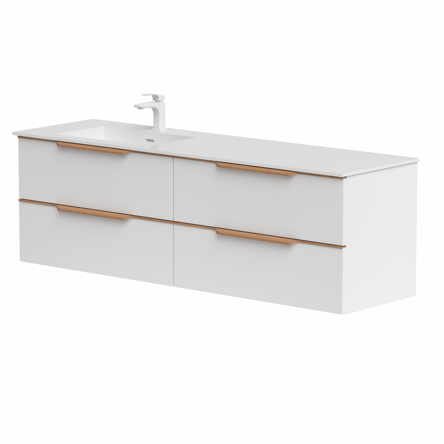 KAMĖ AMBER Waschtischunterschrank mit CORIAN – Variante 6