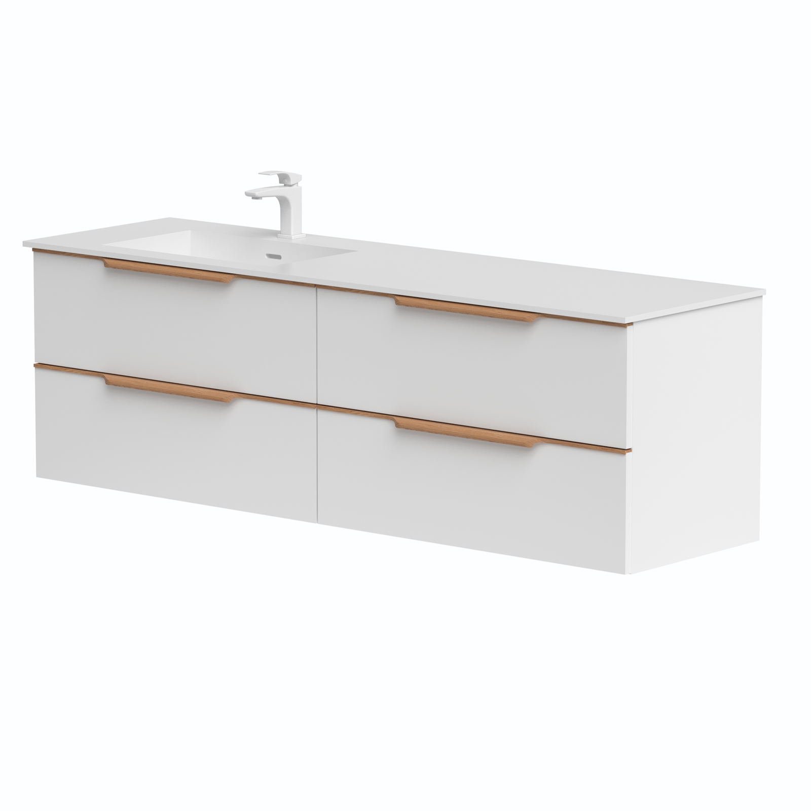 KAMĖ AMBER Waschtischunterschrank mit CORIAN – Variante 6