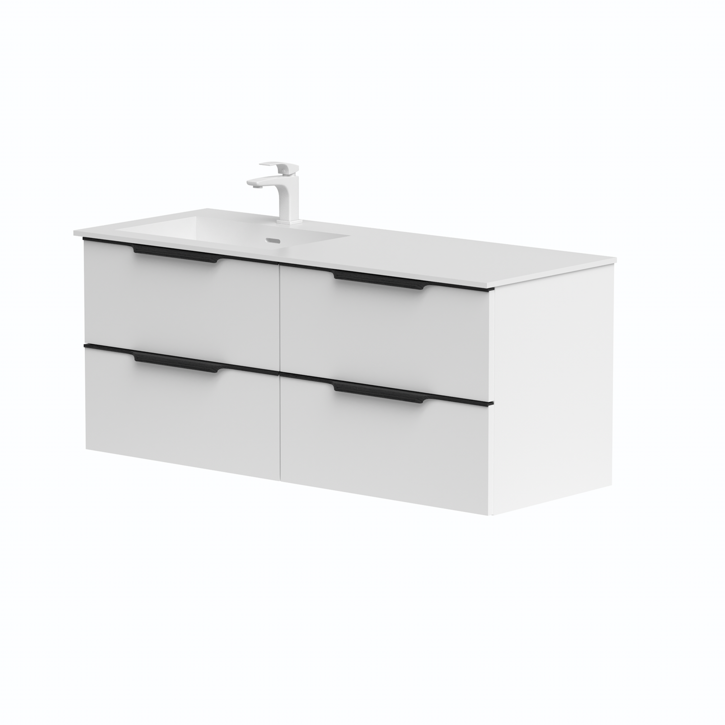 KAMĖ AMBER Waschtischunterschrank mit CORIAN – Variante 7