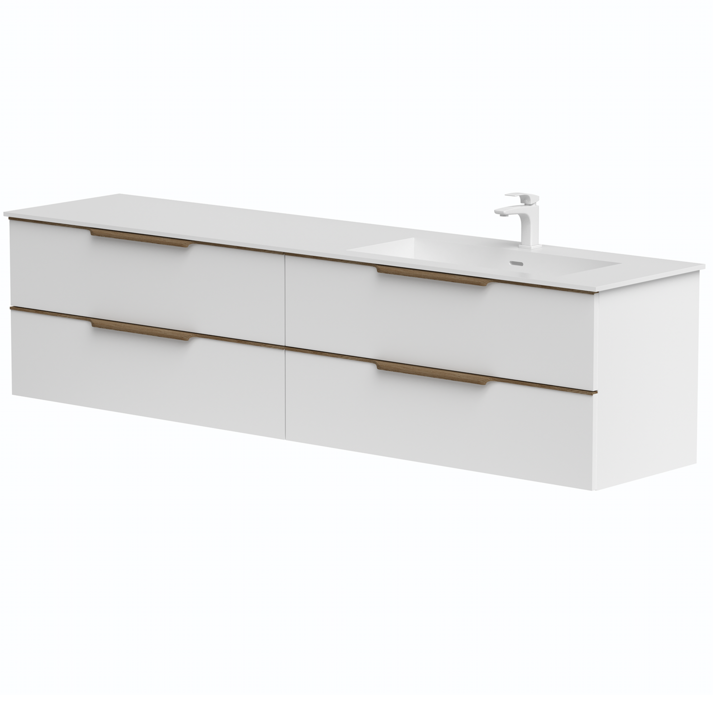 KAMĖ AMBER Waschtischunterschrank mit CORIAN – Variante 2