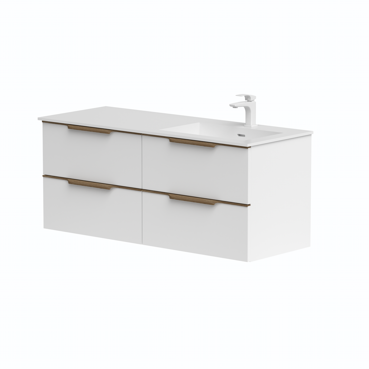 KAMĖ AMBER Waschtischunterschrank mit CORIAN – Variante 8