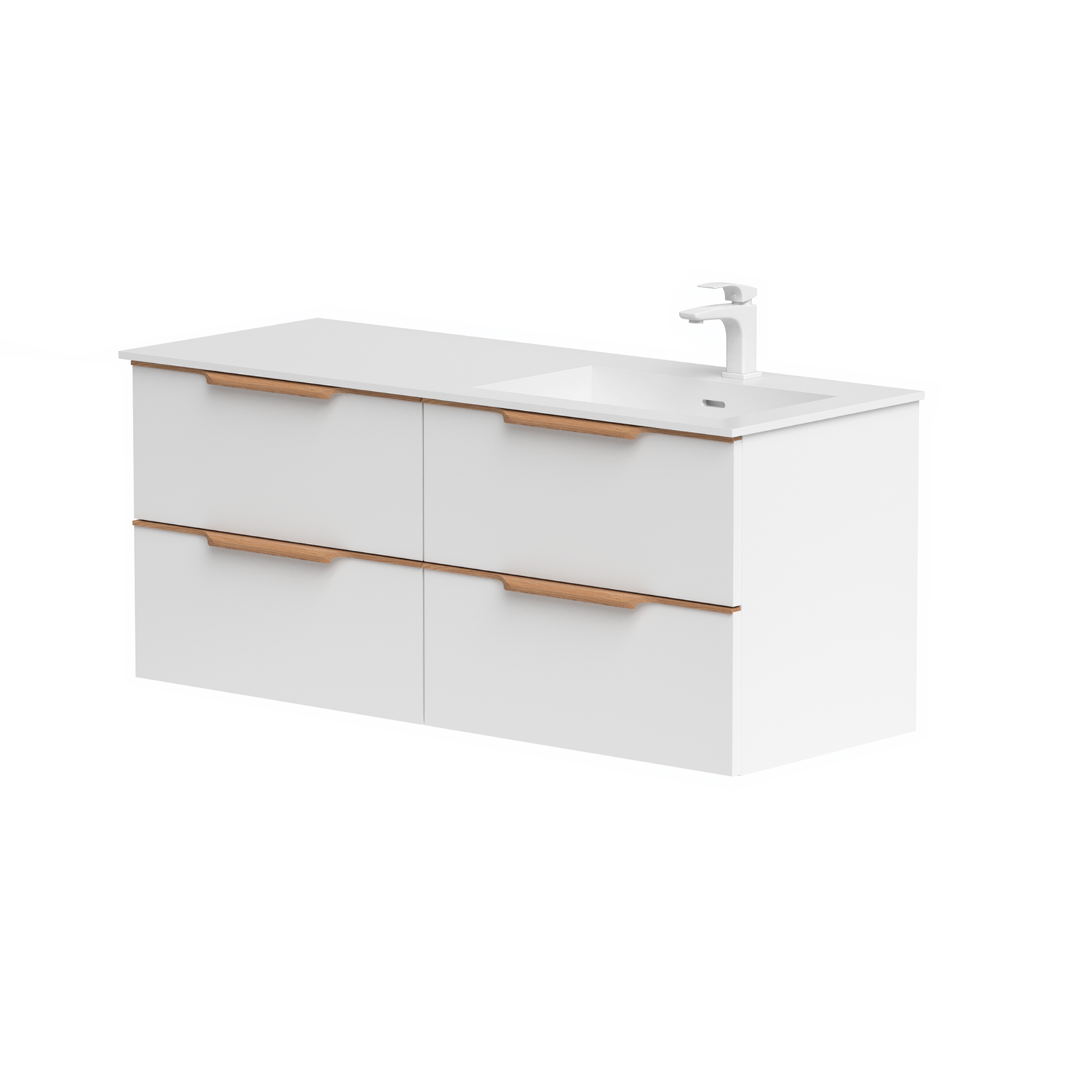 KAMĖ AMBER Waschtischunterschrank mit CORIAN – Variante 9
