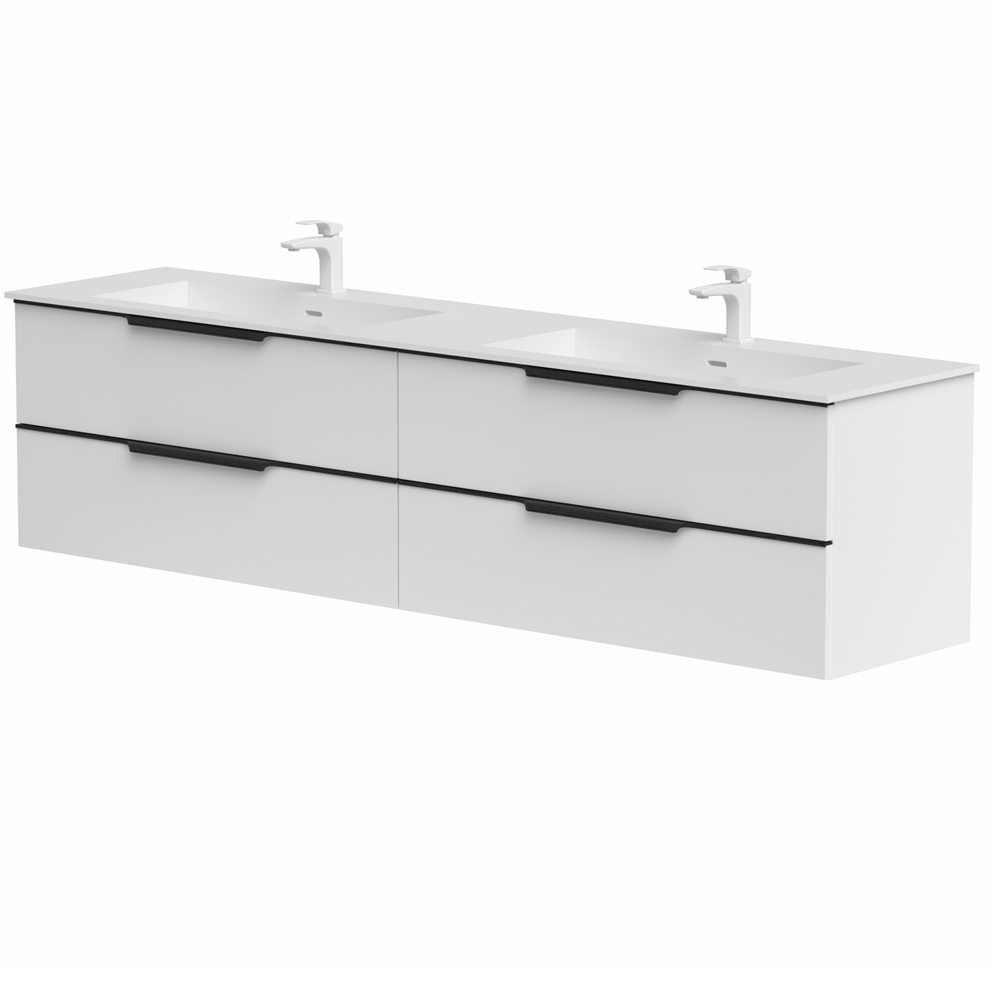 KAMĖ AMBER Waschtischunterschrank mit CORIAN – Variante 1