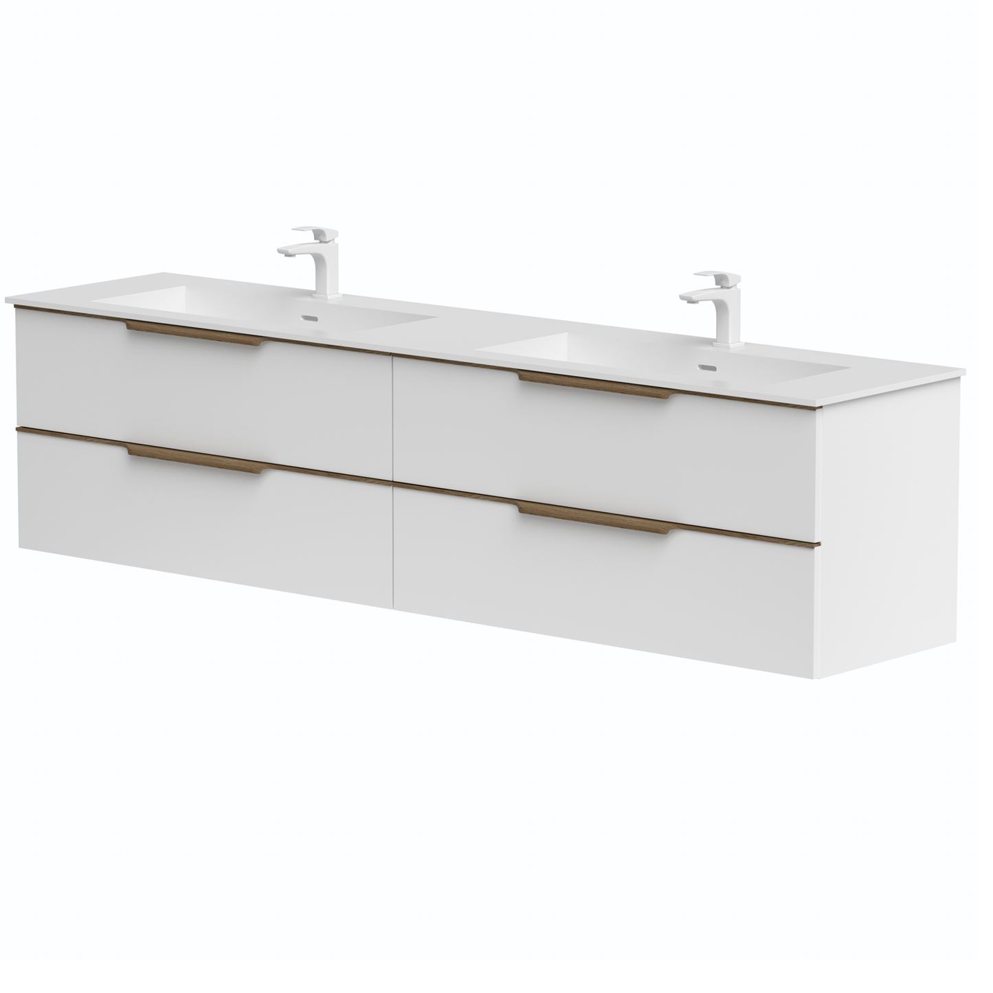 KAMĖ AMBER Waschtischunterschrank mit CORIAN – Variante 2