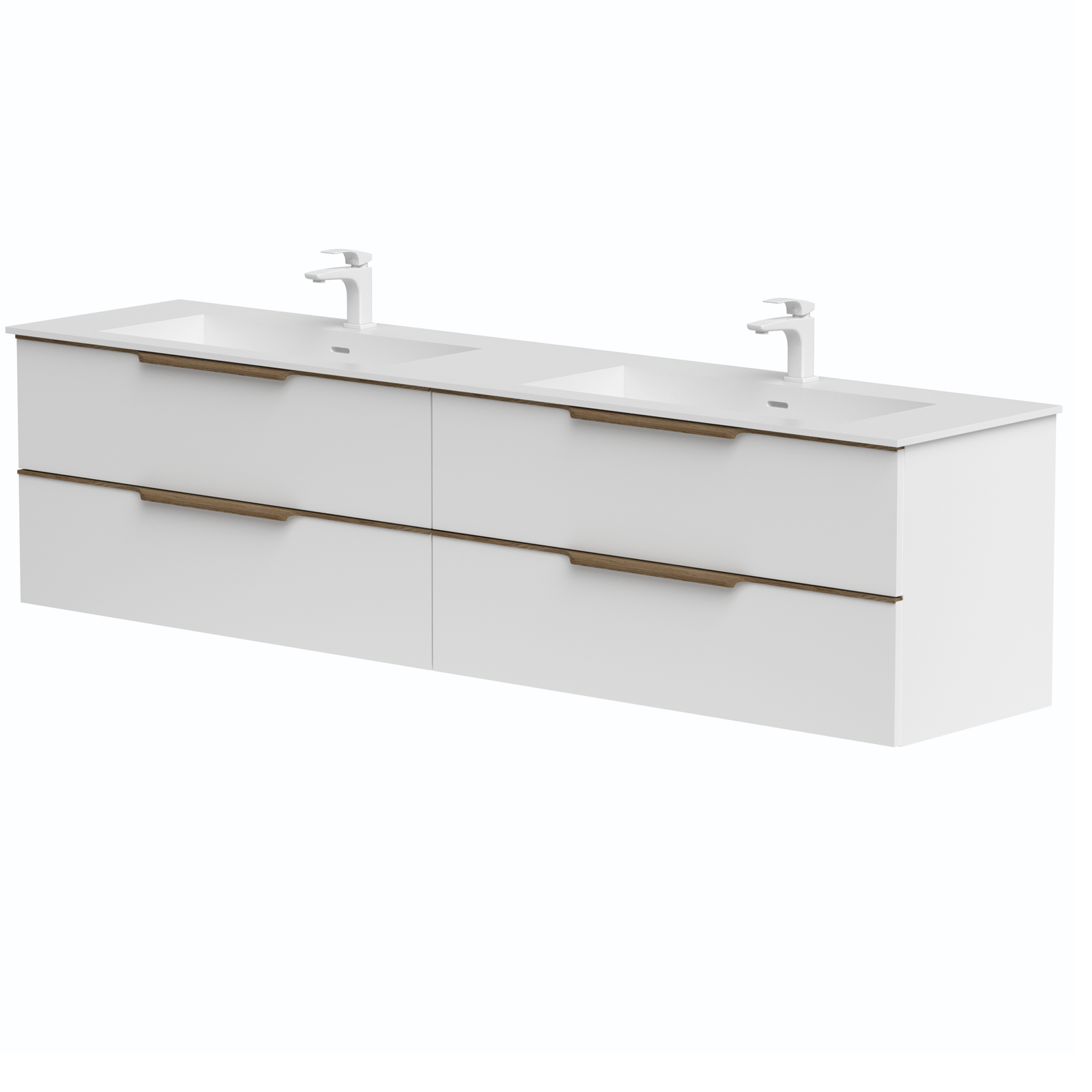 KAMĖ AMBER Waschtischunterschrank mit CORIAN – Variante 2