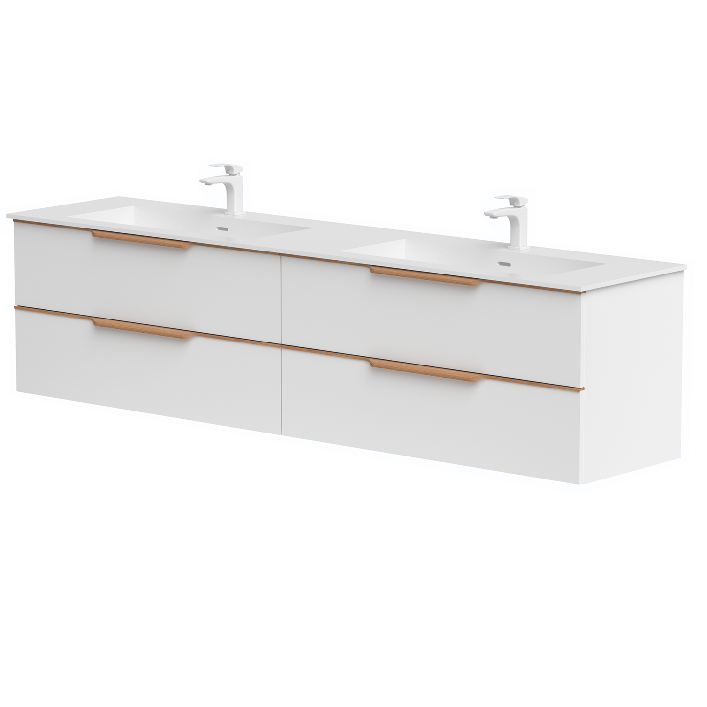 KAMĖ AMBER Waschtischunterschrank mit CORIAN – Variante 3