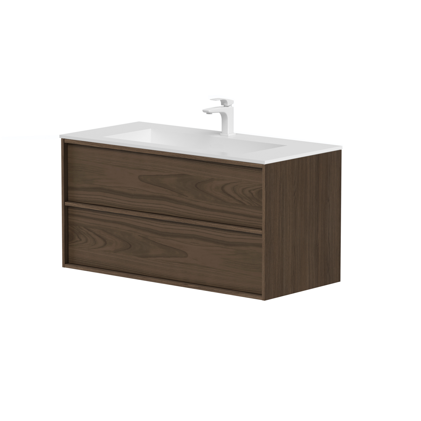 KAMĖ HOME Waschtischunterschrank mit CORIAN – Variante 3