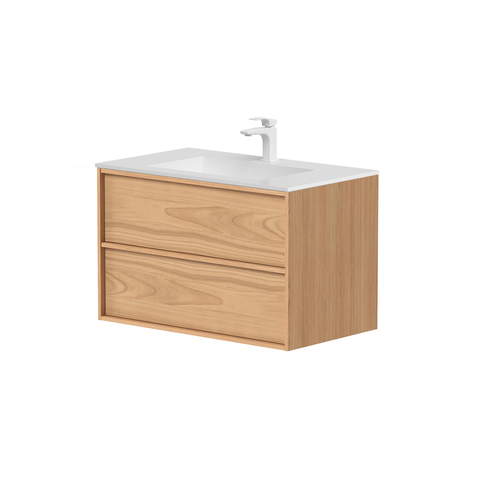KAMĖ HOME Waschtischunterschrank mit CORIAN – Variante 6