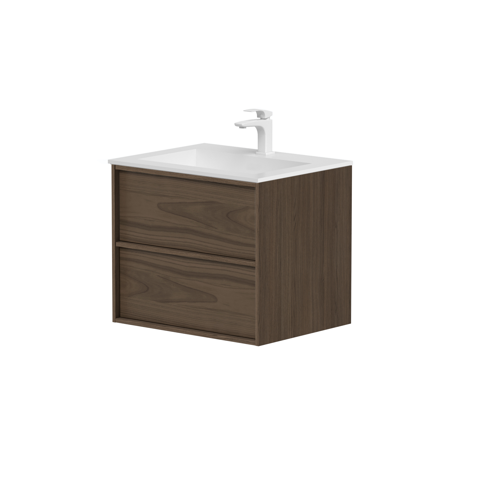 KAMĖ HOME Waschtischunterschrank mit CORIAN – Variante 7