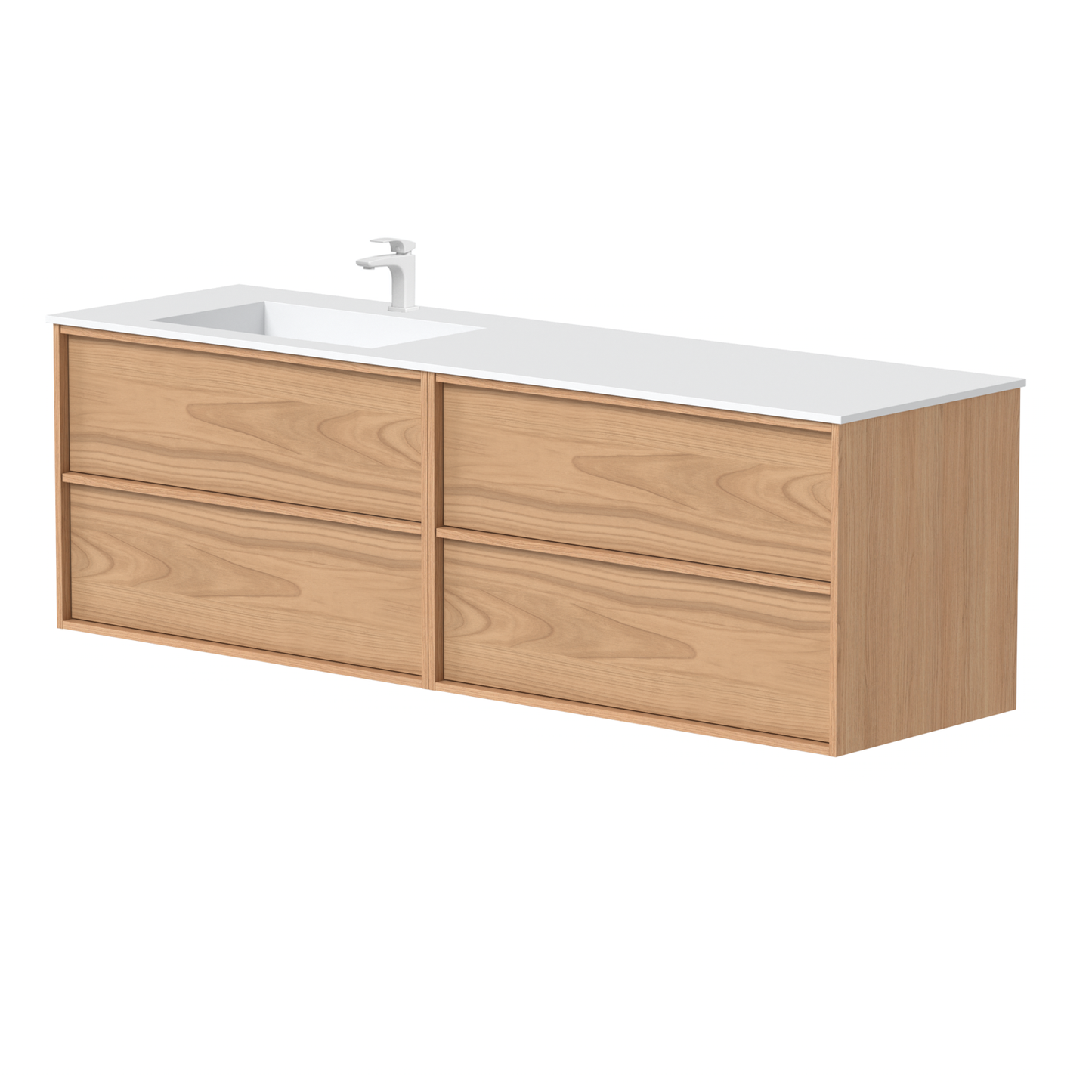 KAMĖ HOME Waschtischunterschrank mit CORIAN – Variante 6