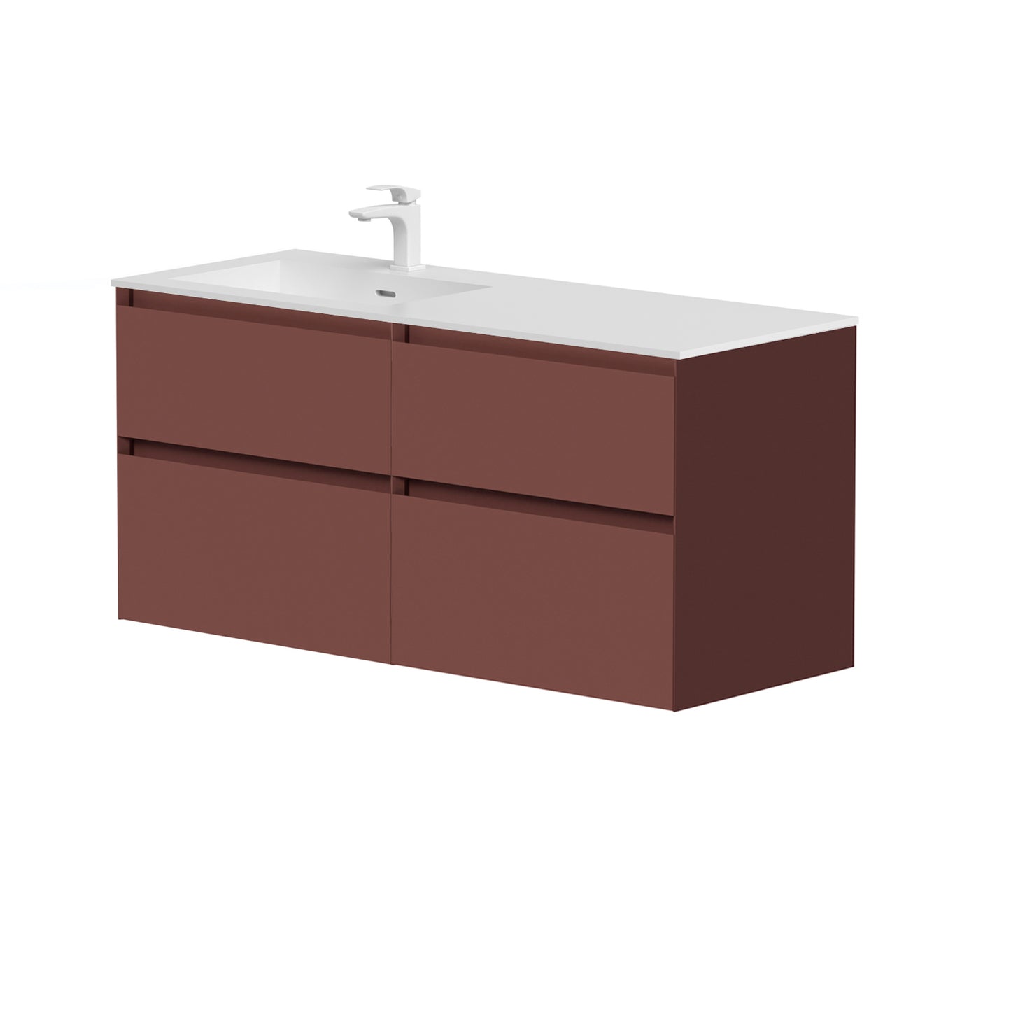 KAMĖ LOFT Waschtischunterschrank mit CORIAN – Variante 1