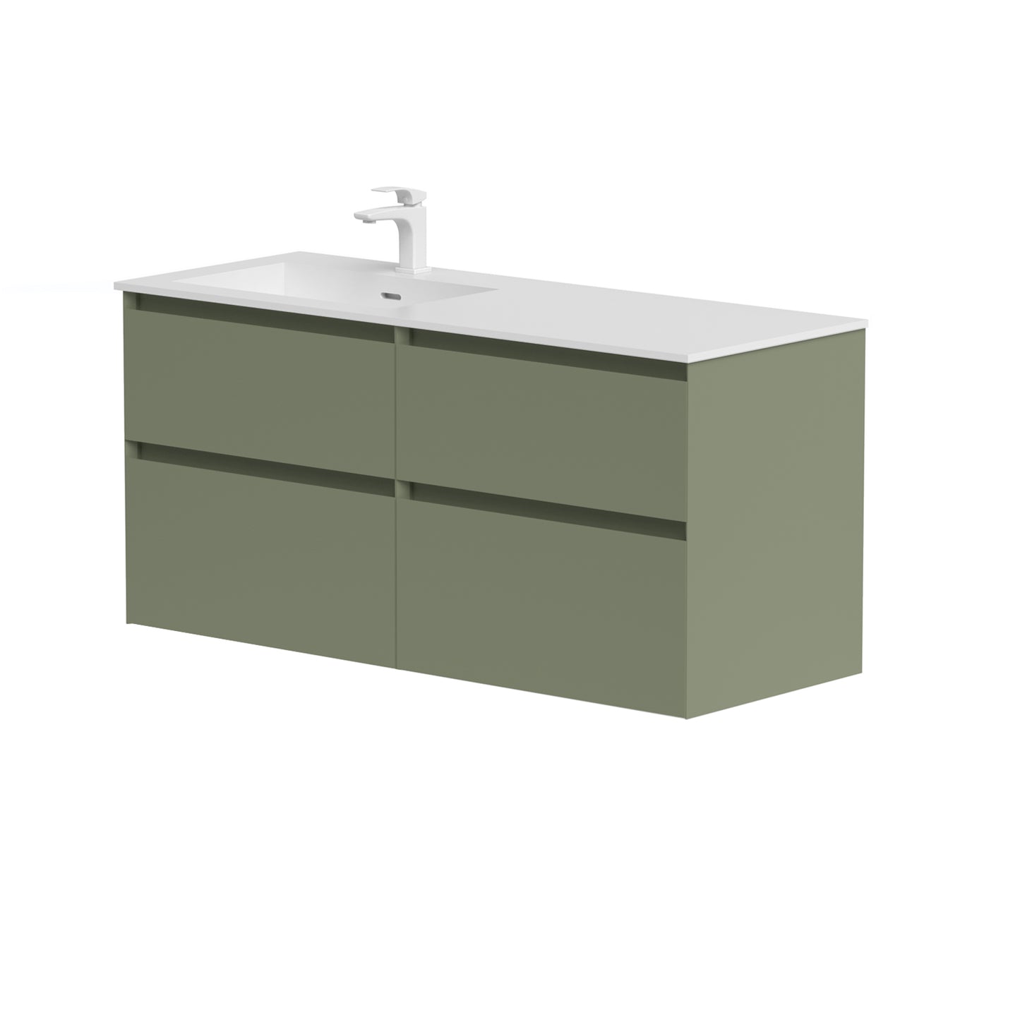 KAMĖ LOFT Waschtischunterschrank mit CORIAN – Variante 3