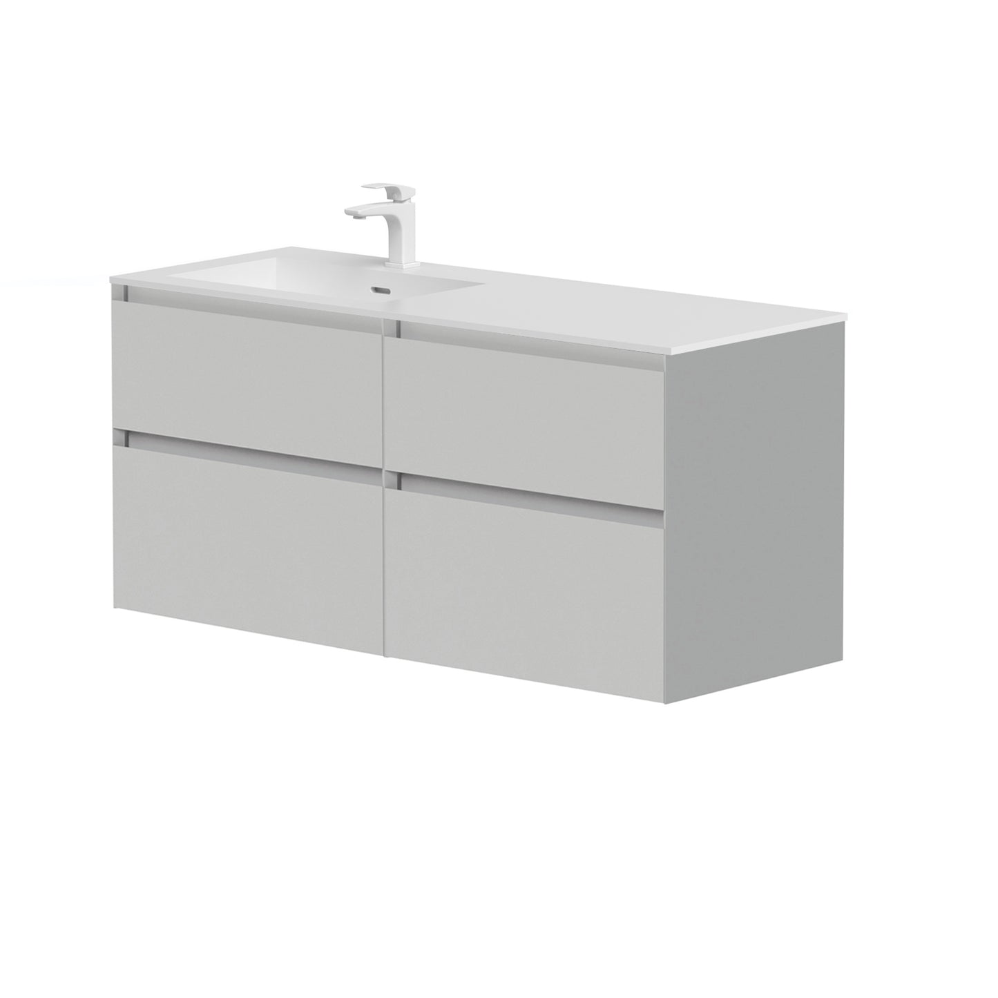 KAMĖ LOFT Waschtischunterschrank mit CORIAN – Variante 5