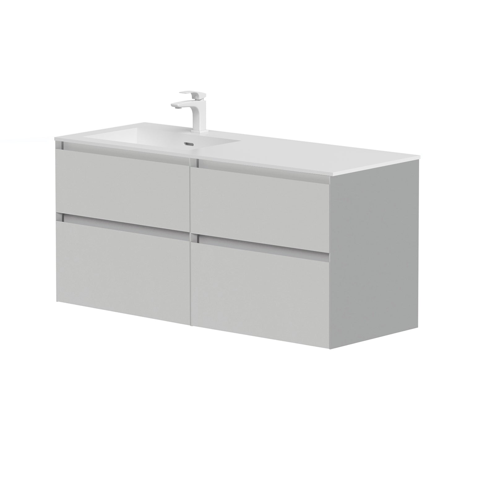 KAMĖ LOFT Waschtischunterschrank mit CORIAN – Variante 5