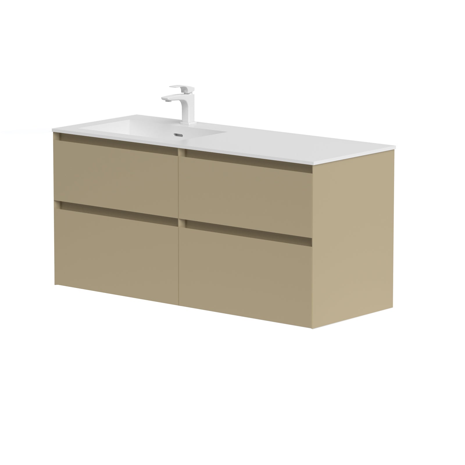 KAMĖ LOFT Waschtischunterschrank mit CORIAN – Variante 6
