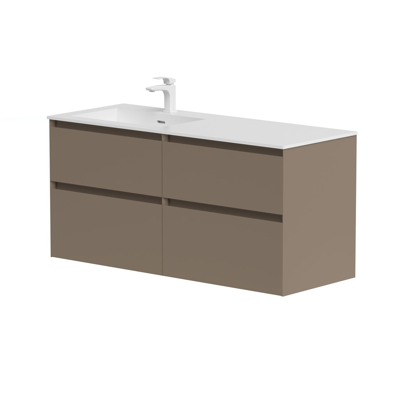 KAMĖ LOFT Waschtischunterschrank mit CORIAN – Variante 7