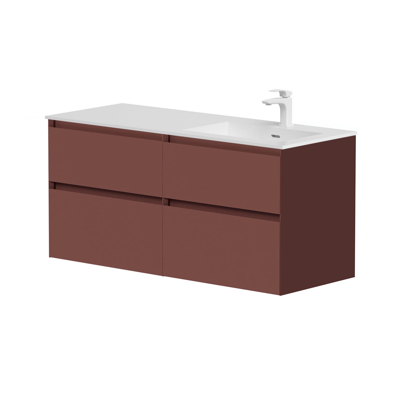 KAMĖ LOFT Waschtischunterschrank mit CORIAN – Variante 1