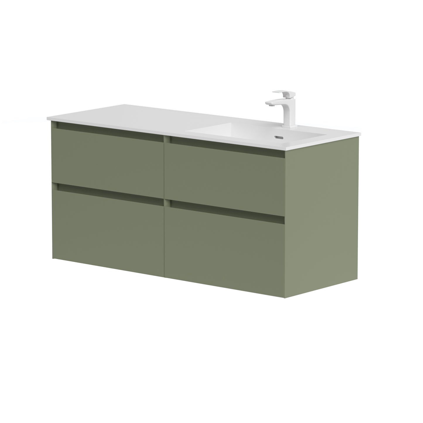 KAMĖ LOFT Waschtischunterschrank mit CORIAN – Variante 3