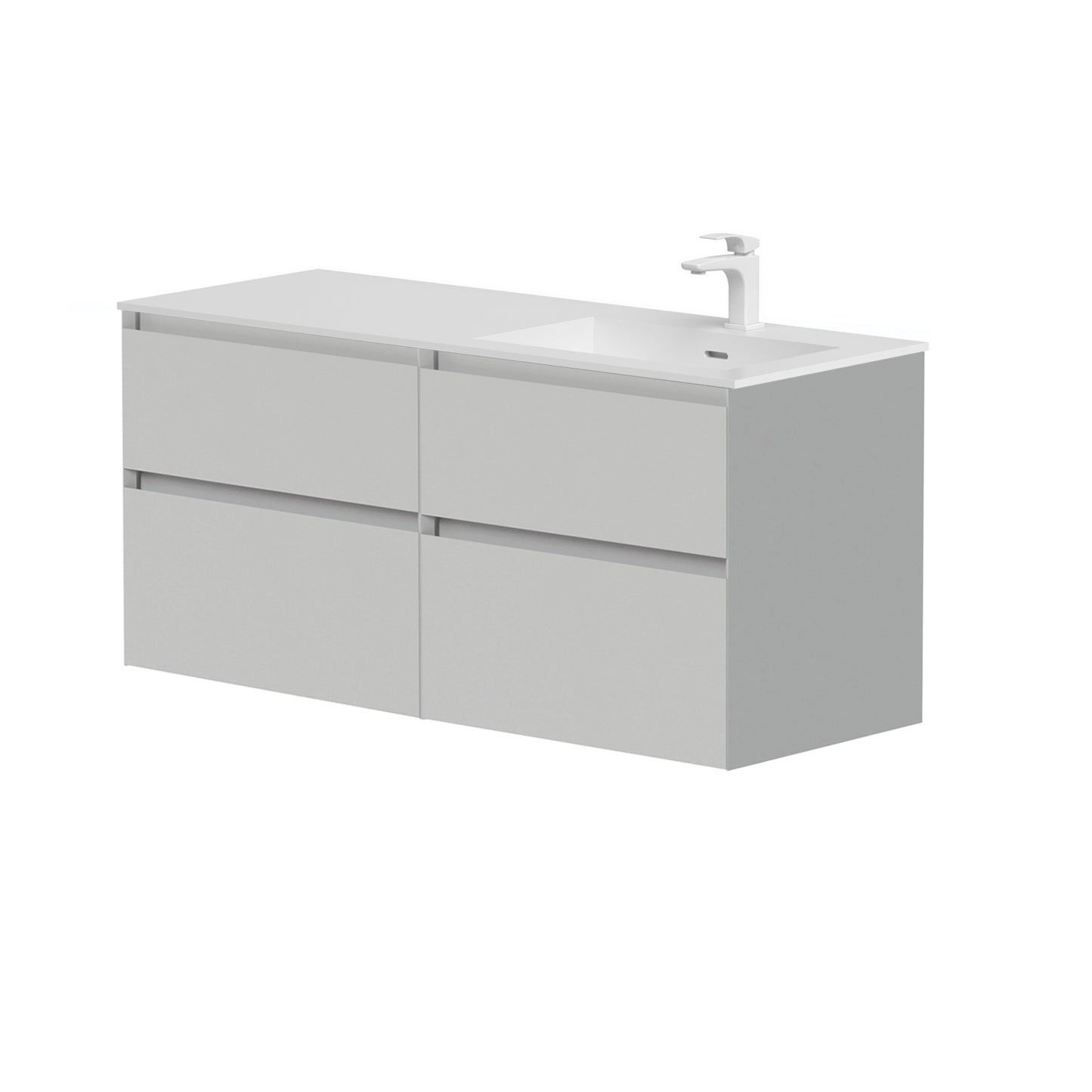 KAMĖ LOFT Waschtischunterschrank mit CORIAN – Variante 5