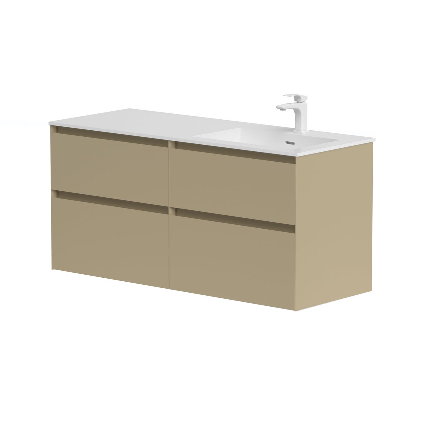 KAMĖ LOFT Waschtischunterschrank mit CORIAN – Variante 6