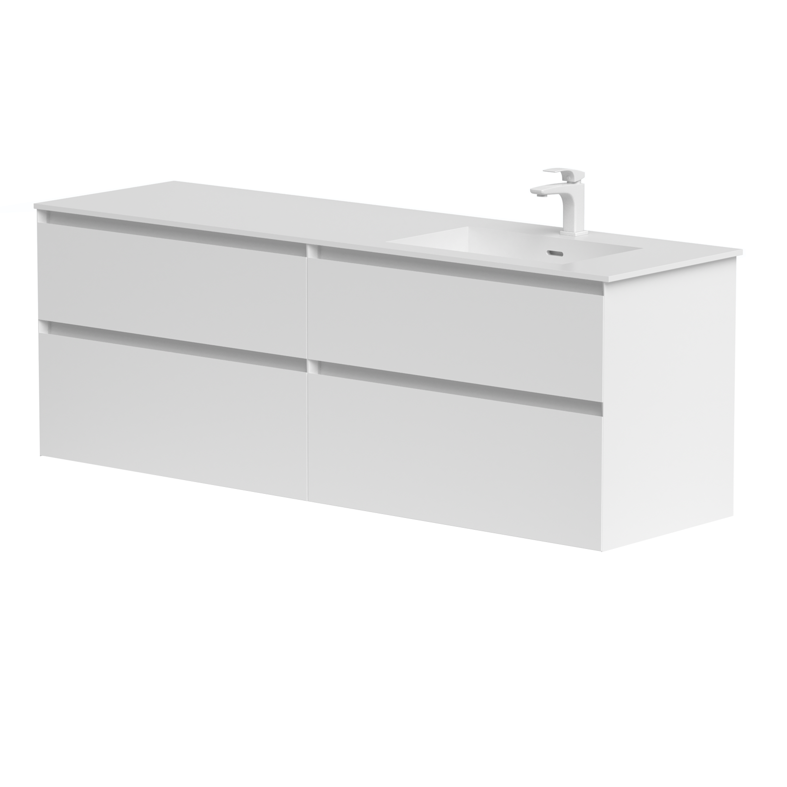 KAMĖ LOFT Waschtischunterschrank mit CORIAN – Variante 10