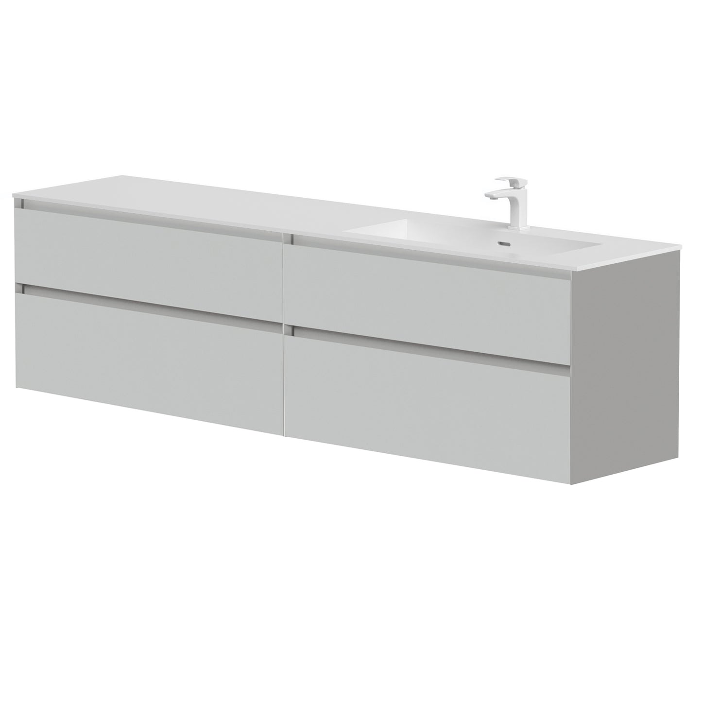 KAMĖ LOFT Waschtischunterschrank mit CORIAN – Variante 5