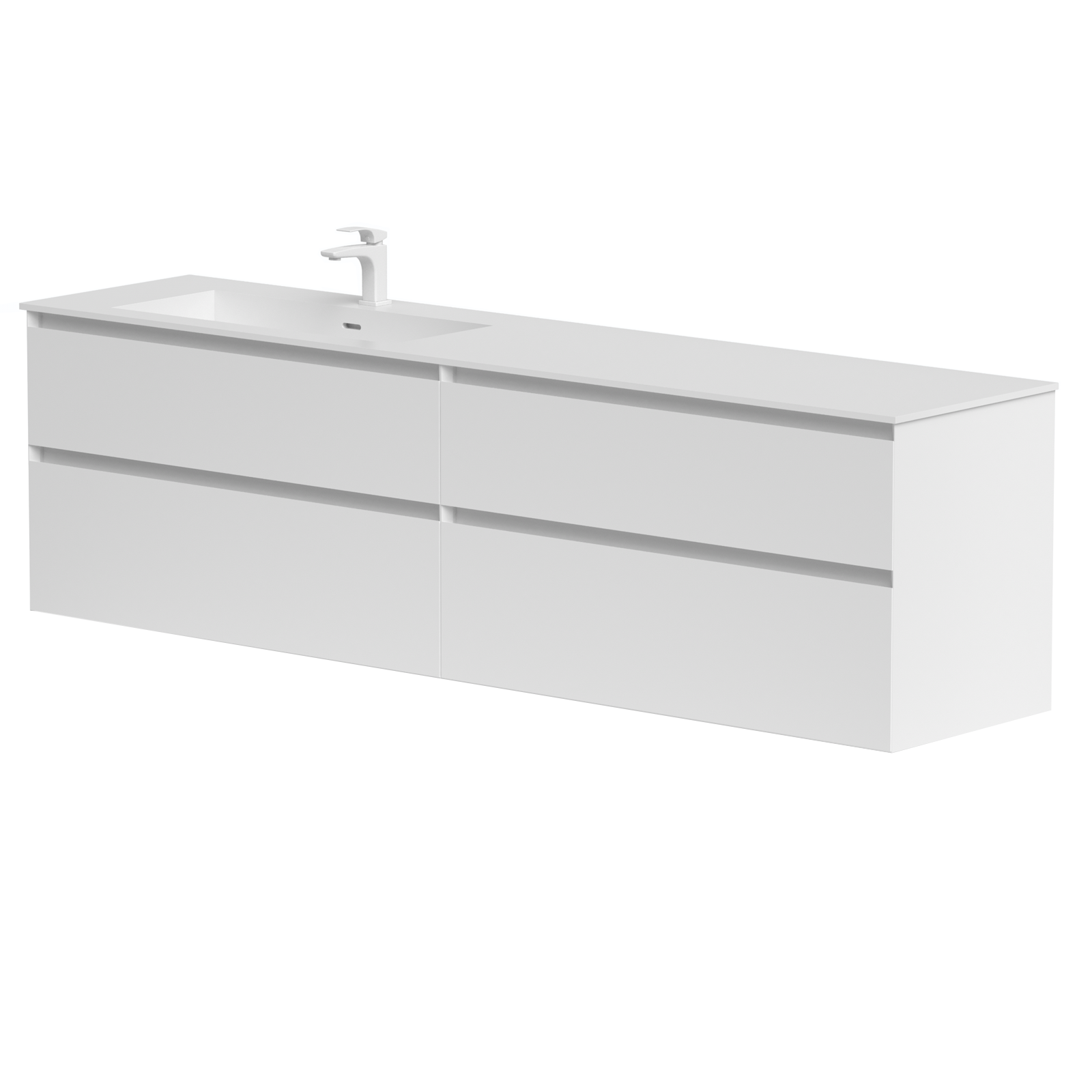 KAMĖ LOFT Waschtischunterschrank mit CORIAN – Variante 10