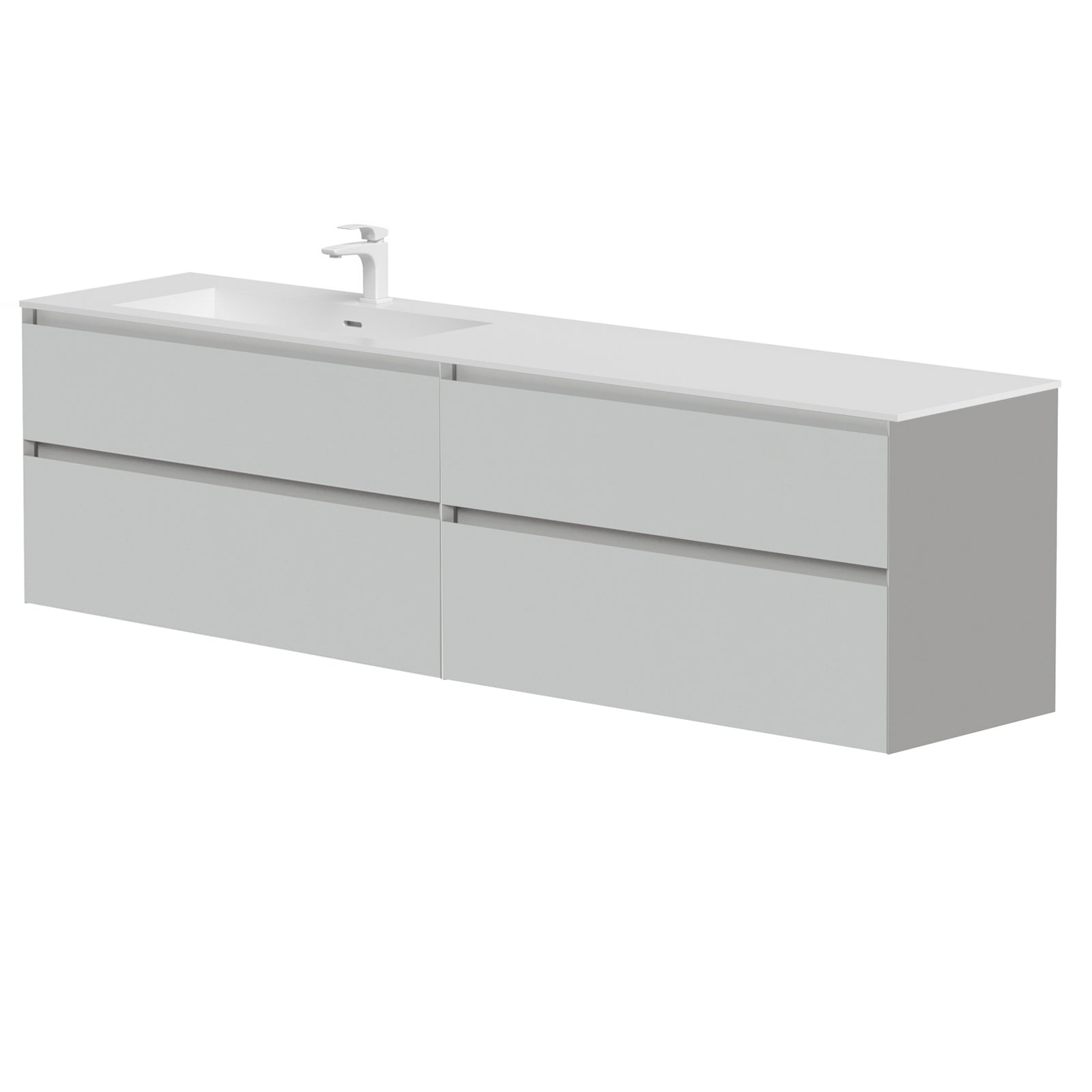 KAMĖ LOFT Waschtischunterschrank mit CORIAN – Variante 5
