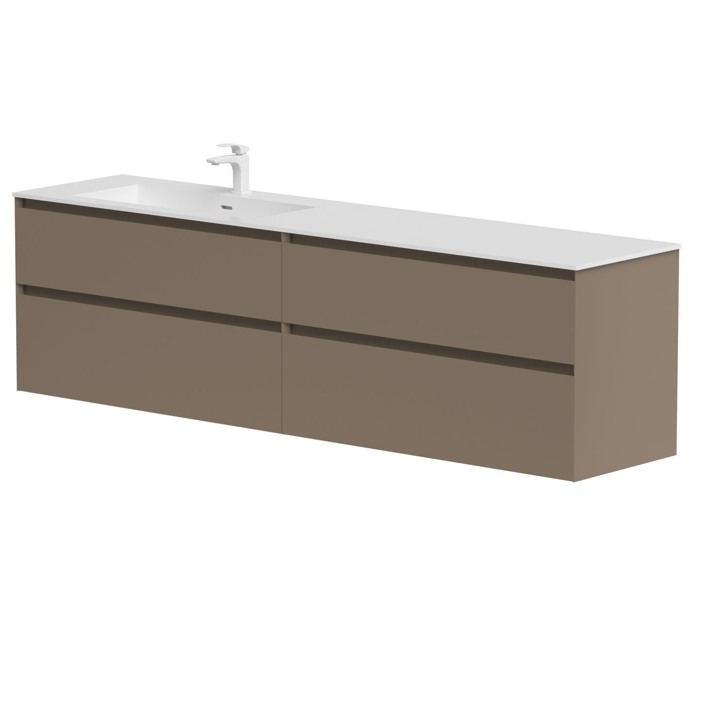 KAMĖ LOFT Waschtischunterschrank mit CORIAN – Variante 7
