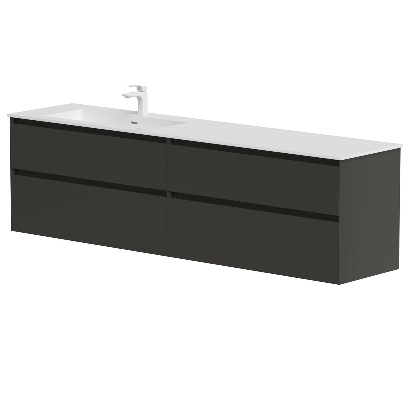 KAMĖ LOFT Waschtischunterschrank mit CORIAN – Variante 8