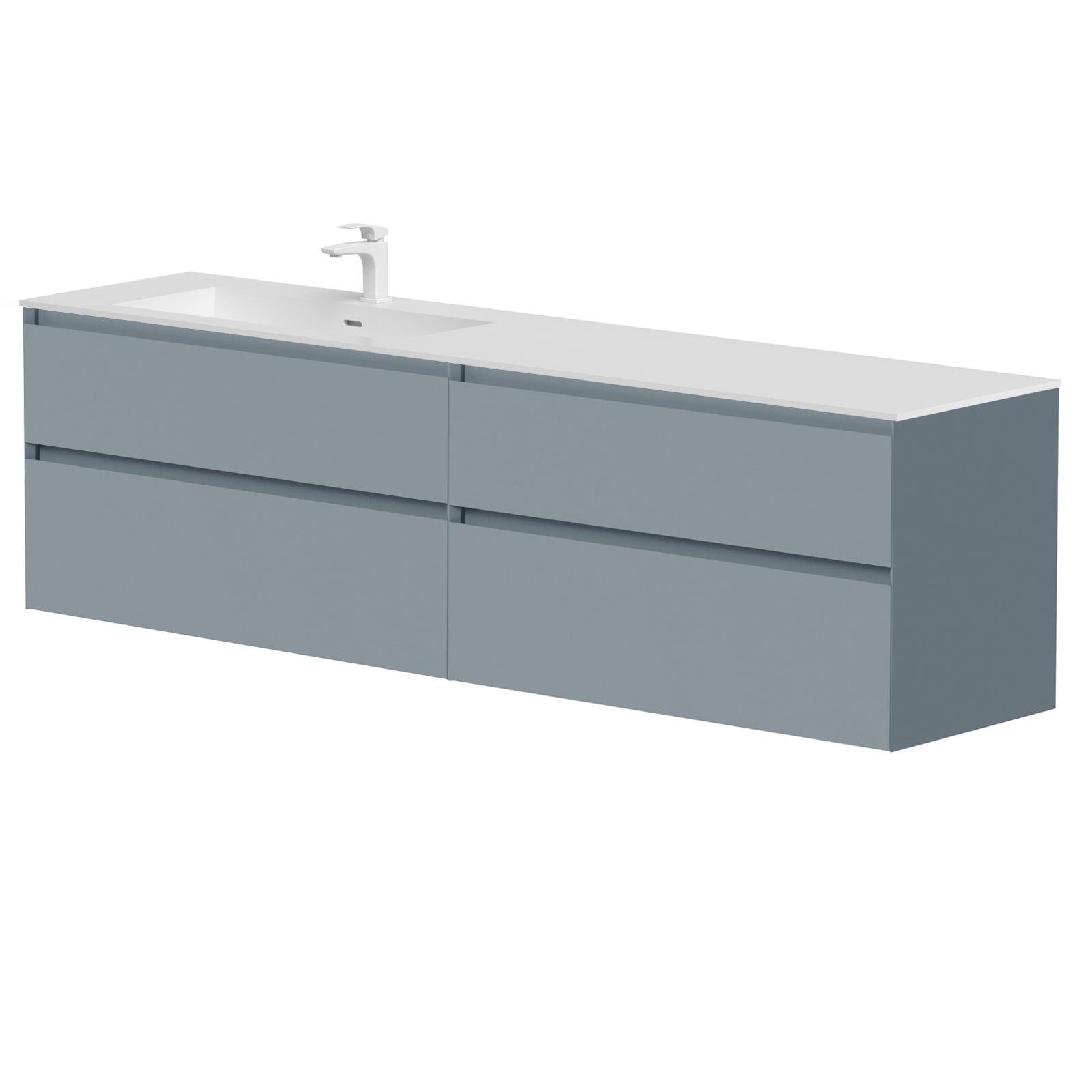 KAMĖ LOFT Waschtischunterschrank mit CORIAN – Variante 9