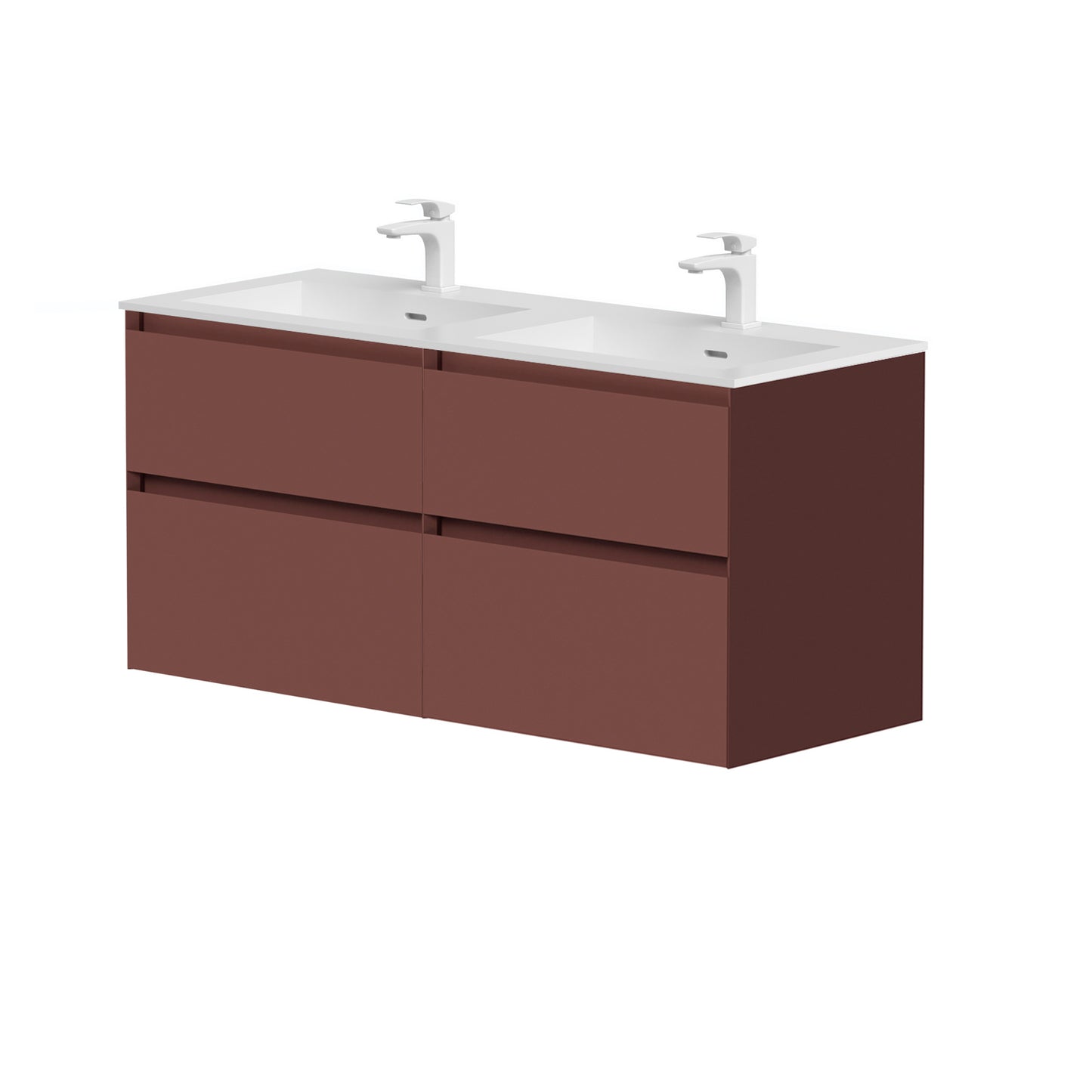 KAMĖ LOFT Waschtischunterschrank mit CORIAN – Variante 1