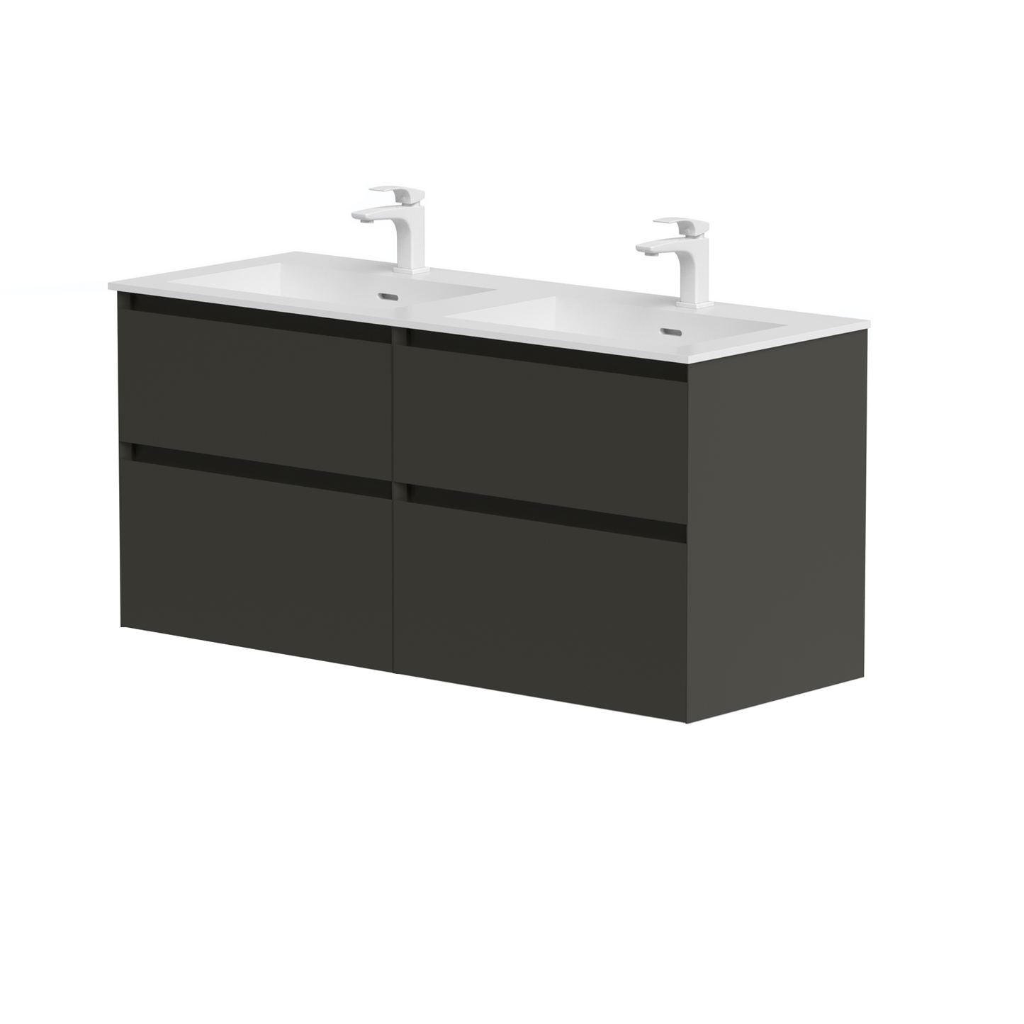 KAMĖ LOFT Waschtischunterschrank mit CORIAN – Variante 2