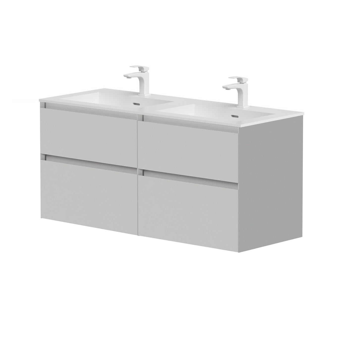 KAMĖ LOFT Waschtischunterschrank mit CORIAN – Variante 4