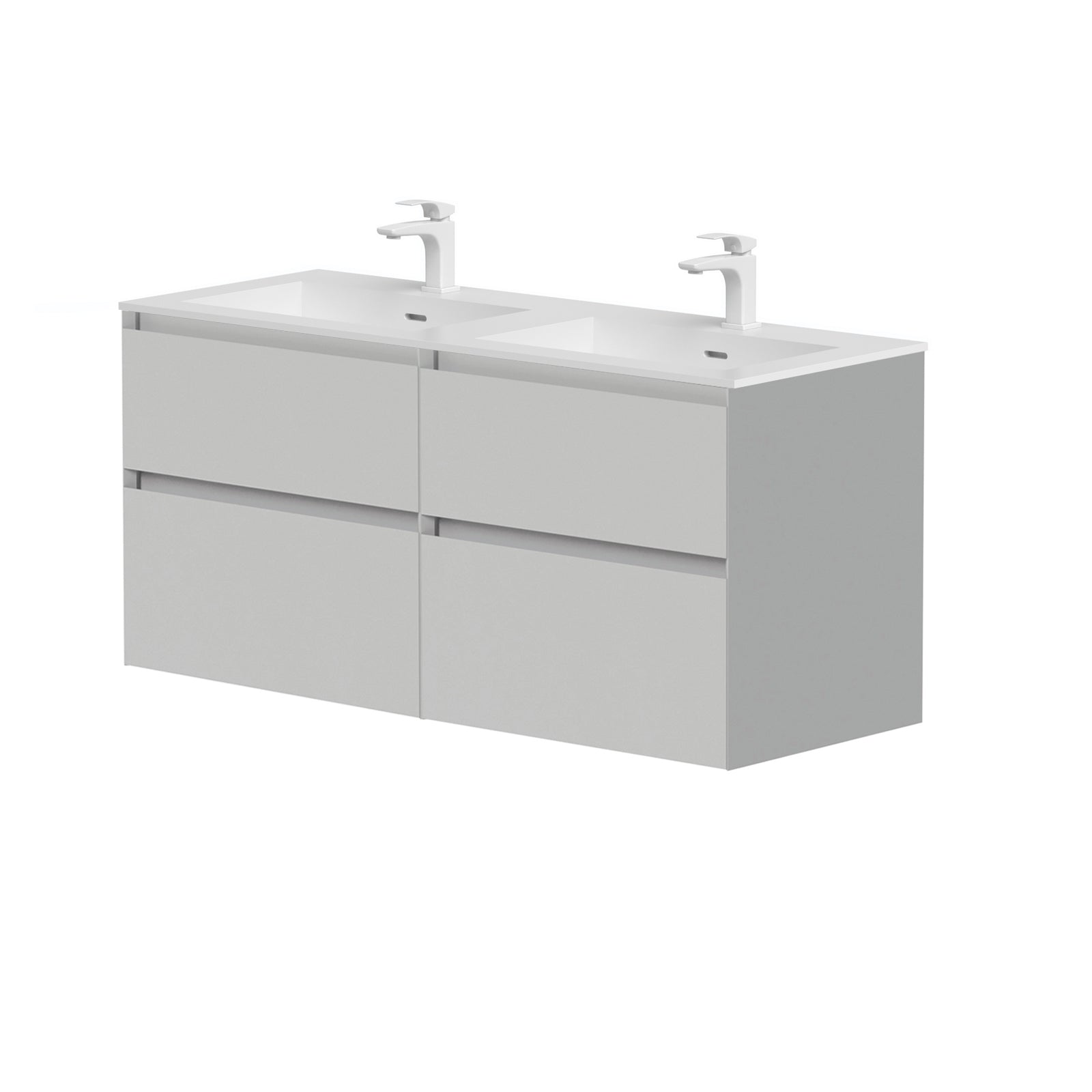 KAMĖ LOFT Waschtischunterschrank mit CORIAN – Variante 4