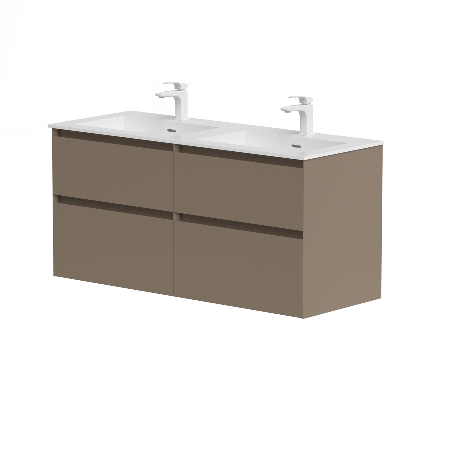 KAMĖ LOFT Waschtischunterschrank mit CORIAN – Variante 6