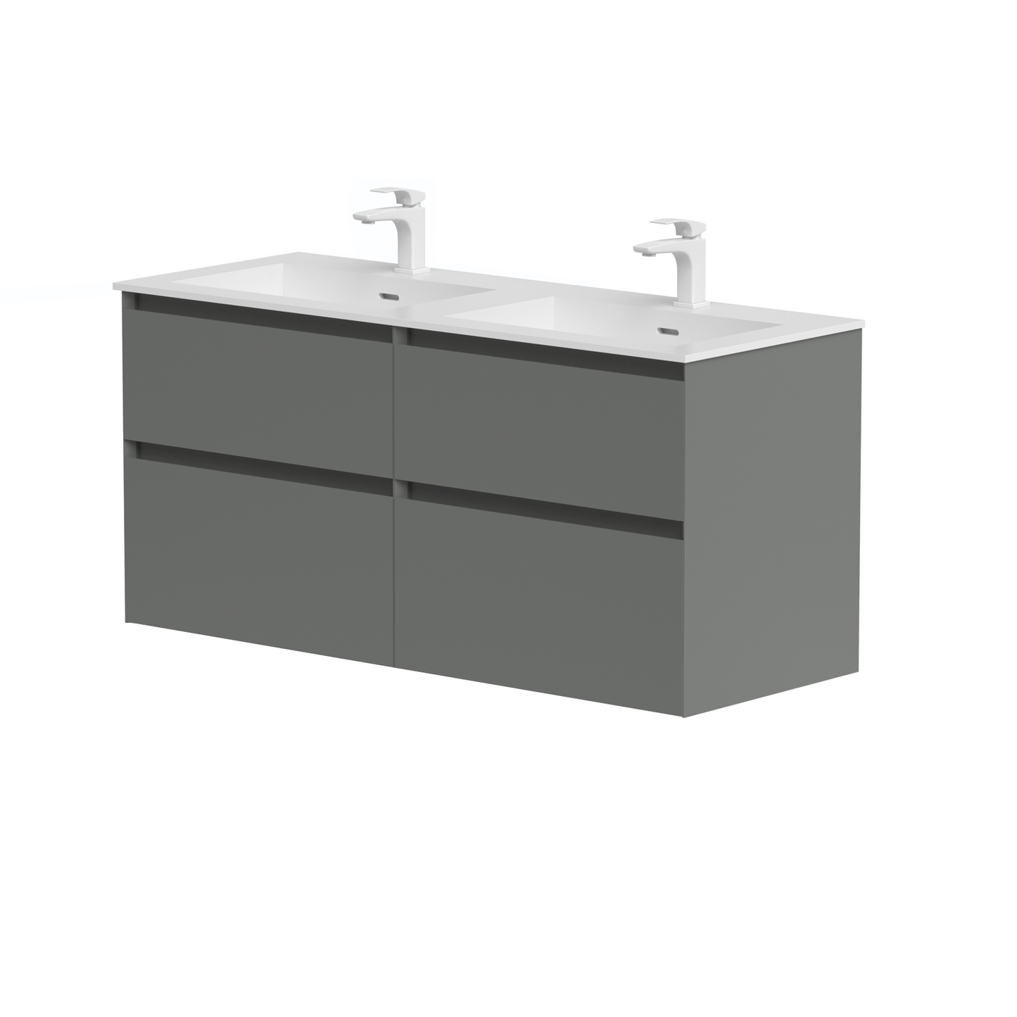 KAMĖ LOFT Waschtischunterschrank mit CORIAN – Variante 8
