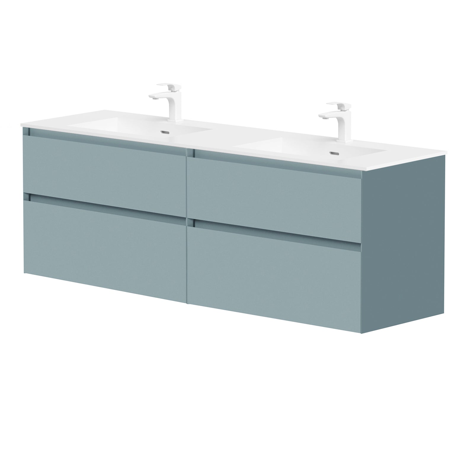 KAMĖ LOFT Waschtischunterschrank mit CORIAN – Variante 1