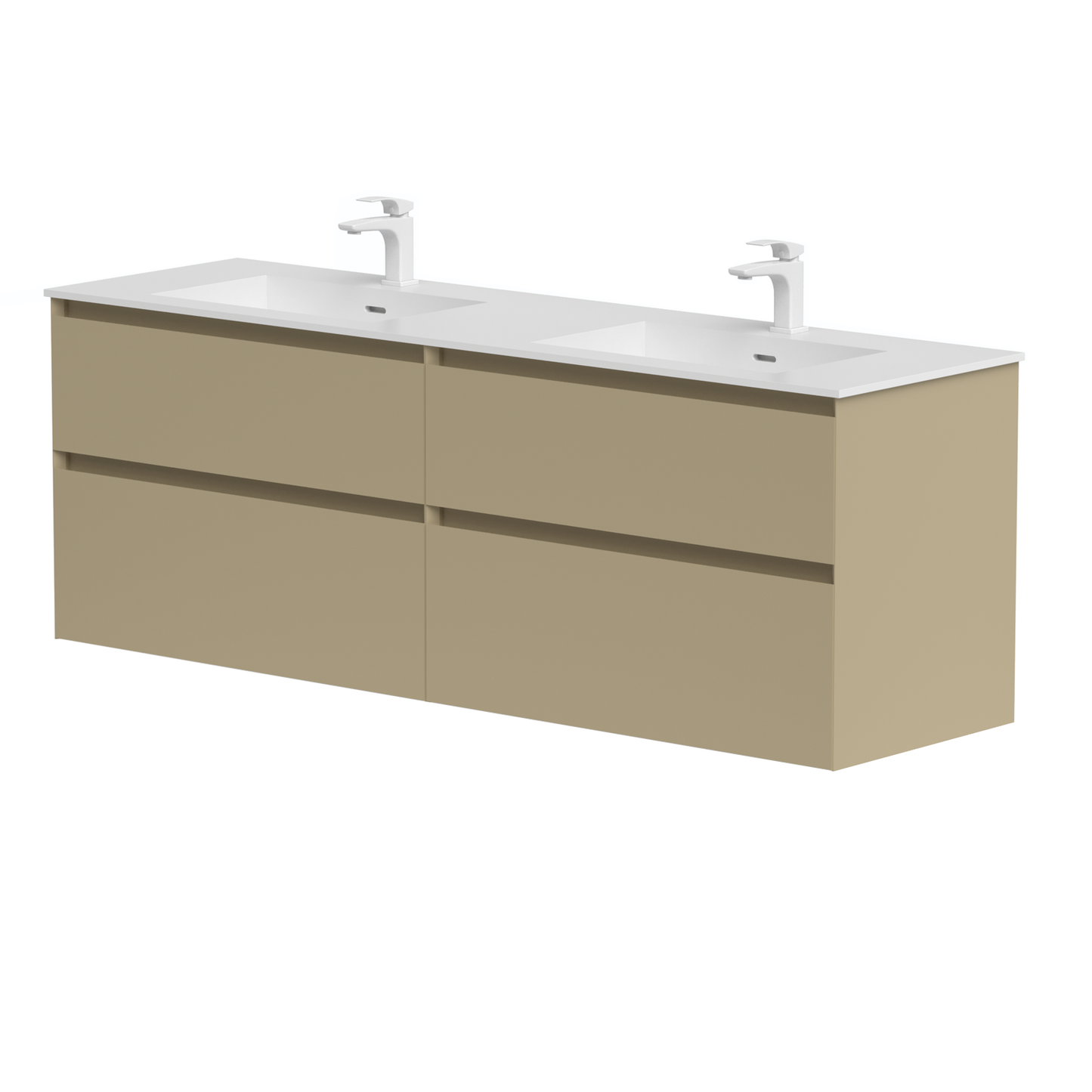 KAMĖ LOFT Waschtischunterschrank mit CORIAN – Variante 5