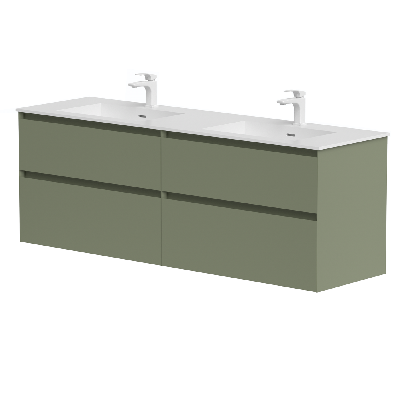 KAMĖ LOFT Waschtischunterschrank mit CORIAN – Variante 7