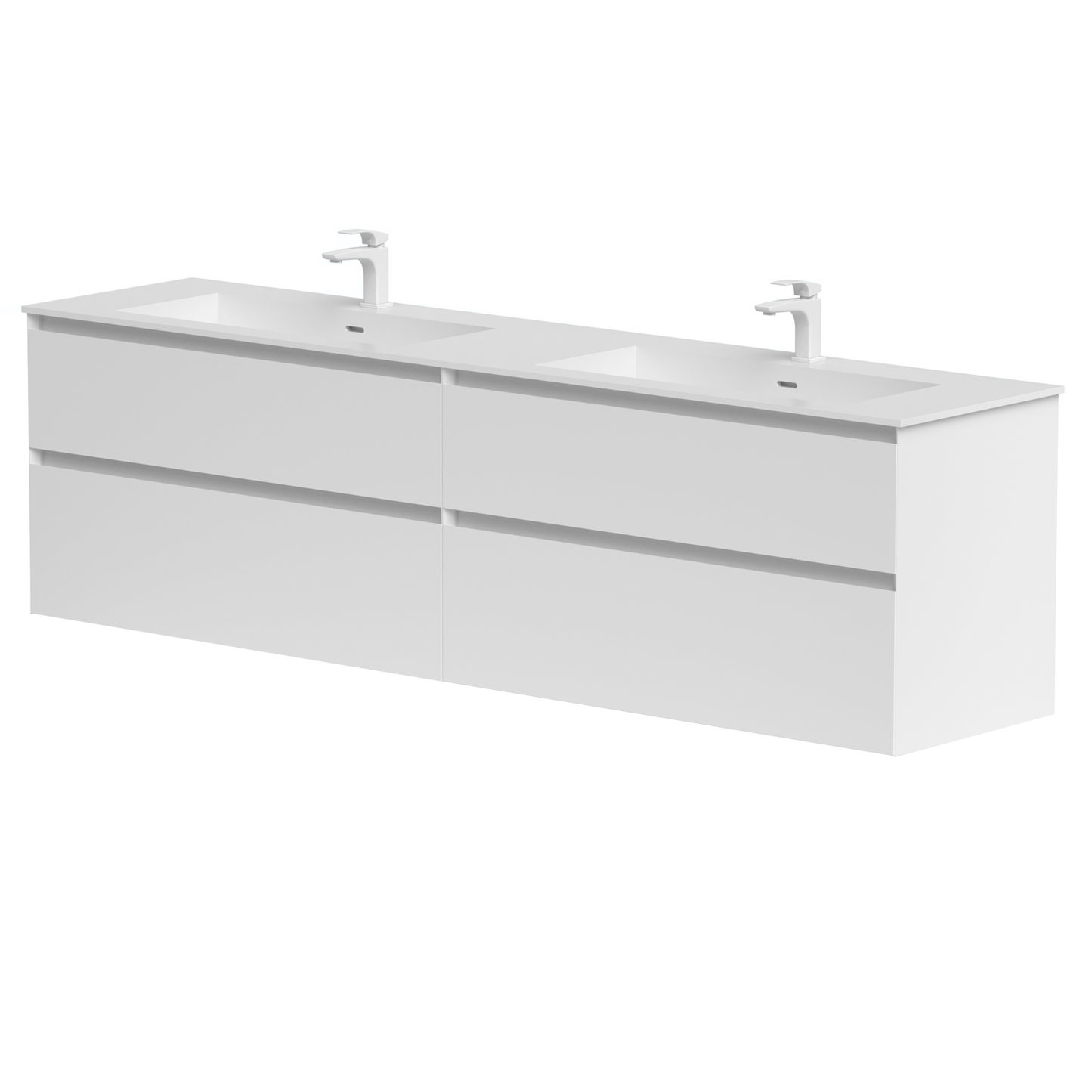 KAMĖ LOFT Waschtischunterschrank mit CORIAN – Variante 3
