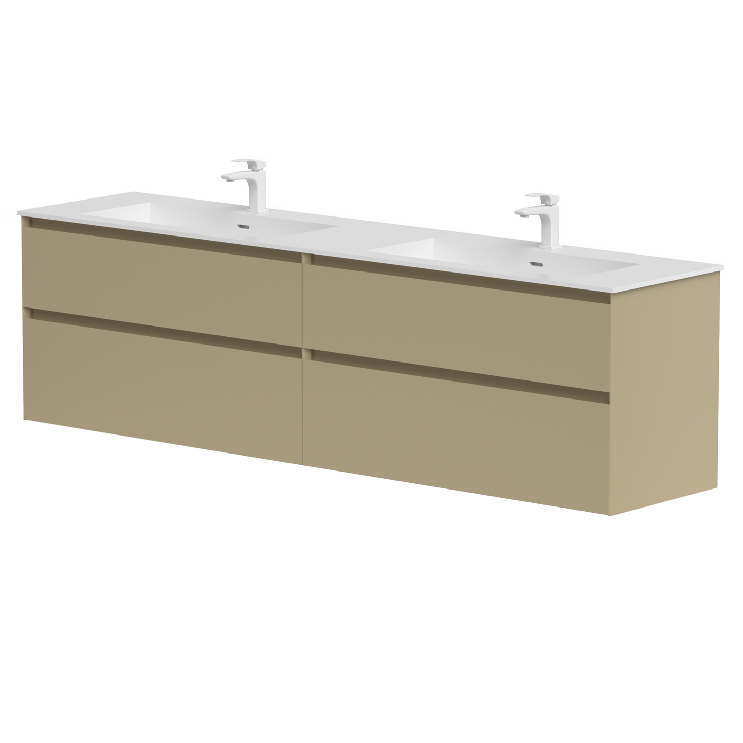 KAMĖ LOFT Waschtischunterschrank mit CORIAN – Variante 5