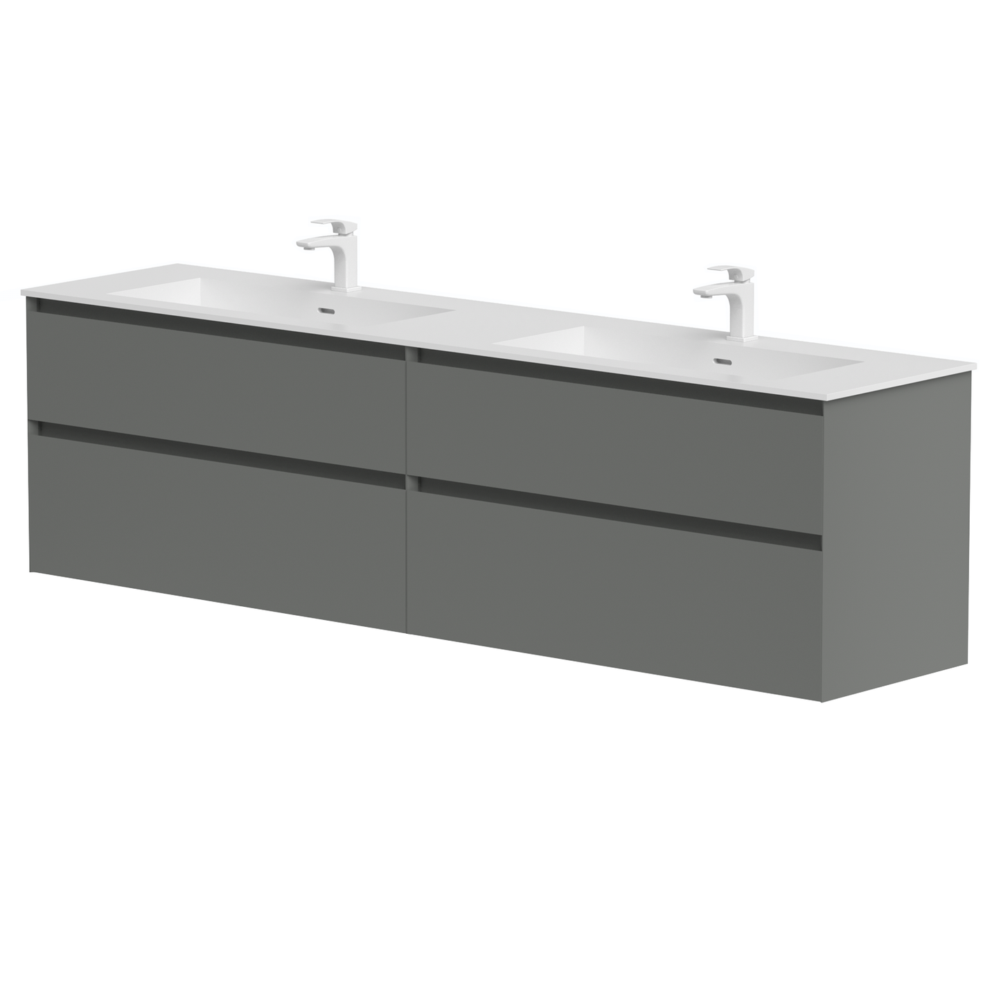 KAMĖ LOFT Waschtischunterschrank mit CORIAN – Variante 6