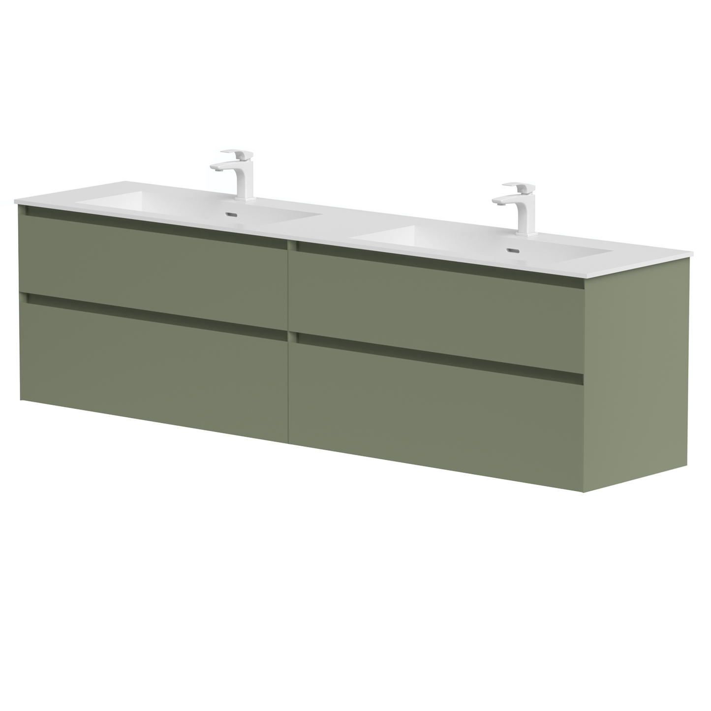 KAMĖ LOFT Waschtischunterschrank mit CORIAN – Variante 7