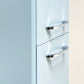 KAMĖ SOFT Hochschrank – Chromgriffe
