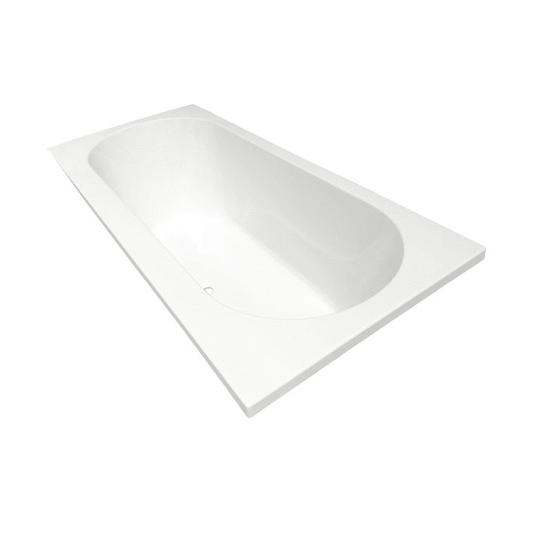 Portus Einbaubadewanne Acryl 180 x 80 x 49 cm weiß